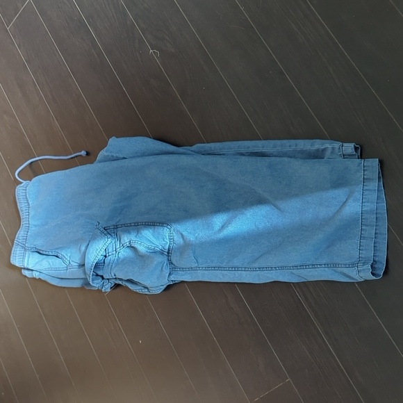 Lucky Brand Pull on Denim Cargo jeans Size L - Picture 6 of 8